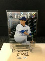 Hyun Jin Ryu [Xfractor] #47 Baseball Cards 2013 Finest Prices
