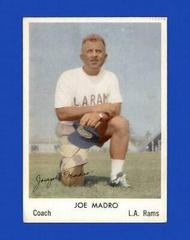 Joe Madro #38 Football Cards 1959 Bell Brand Rams Prices