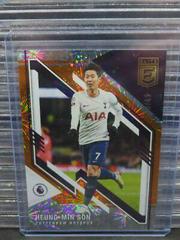 Heung Min Son [Orange Fireworks] Soccer Cards 2021 Panini Donruss Elite Premier League Prices