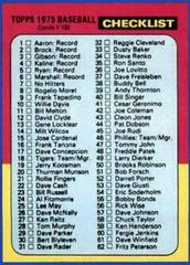 Checklist 1-132 Baseball Cards 1975 Topps Mini Prices
