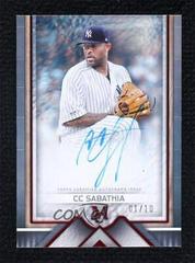 CC Sabathia [Ruby] Baseball Cards 2023 Topps Museum Collection Archival Autographs Prices