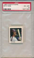 Pete Rose Baseball Cards 1983 Fleer Stamps Prices