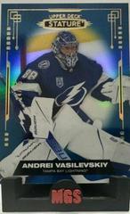 Andrei Vasilevskiy [Blue] #10 Hockey Cards 2021 Upper Deck Stature Prices