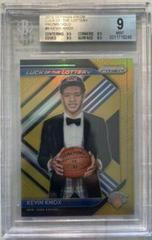 Kevin Knox [Gold] Basketball Cards 2018 Panini Prizm Luck of the Lottery Prices
