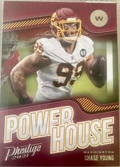 Chase Young #PH-CY Football Cards 2021 Panini Prestige Power House Prices