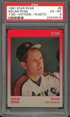 Nolan Ryan [7 No Hitters! Plastic] #6 Baseball Cards 1991 Star Ryan Prices