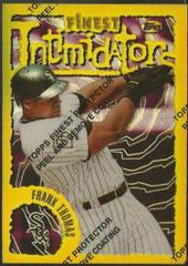 Frank Thomas [Refractor] #186 Baseball Cards 1996 Finest Prices