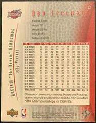 Hakeem Olajuwon #22 Basketball Cards 2000 Upper Deck Legends Prices