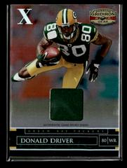 Donald Driver [Jersey X's] #21 Football Cards 2007 Panini Donruss Gridiron Gear Prices