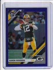 Aaron Rodgers [Purple] #37 Football Cards 2019 Donruss Optic Prices
