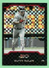 Scott Rolen [Xfractor] Baseball Cards 2004 Bowman Chrome Prices