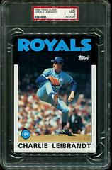 Charlie Leibrandt #37 Baseball Cards 1986 Topps Super Prices