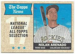 Nolan Arenado [Flip Stock] #373 Baseball Cards 2017 Topps Heritage Prices
