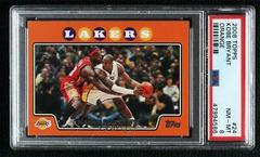 Kobe Bryant [Orange] Basketball Cards 2008 Topps Prices