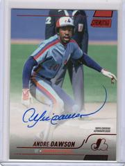 Andre Dawson [Red Foil] Baseball Cards 2022 Stadium Club Autographs Prices