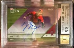 Mike Trout [Autograph Purple] Baseball Cards 2018 Topps Now Road to Opening Day Prices