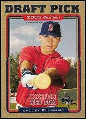 Jacoby Ellsbury [Gold] #UH317 Baseball Cards 2005 Topps Updates & Highlights Prices