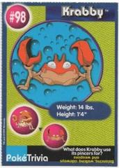 Krabby Pokemon Burger King Prices