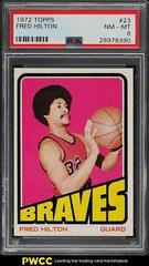 Fred Hilton Basketball Cards 1972 Topps Prices