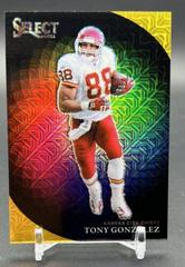 Tony Gonzalez [Gold] Football Cards 2021 Panini Select Color Wheel Prices