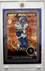 Justin Jefferson [Blue] #HR-27 Football Cards 2023 Panini Phoenix Hot Routes Prices