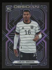 Lukas Nmecha  [Electric Etch Purple] #100 Soccer Cards 2021 Panini Obsidian Prices