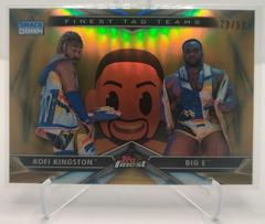 Big E, Kingston [Gold] #TT-8 Wrestling Cards 2020 Topps WWE Finest Tag Teams Prices