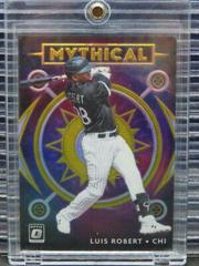 Luis Robert [Gold] #M-1 Baseball Cards 2020 Panini Donruss Optic Mythical Prices