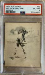 Hal Schumacher [Sample] #73 Baseball Cards 1939 Play Ball Prices
