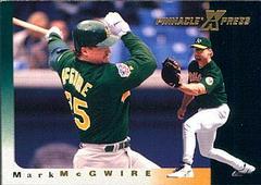 Mark McGwire #42 Baseball Cards 1997 Pinnacle X Press Prices