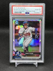 Ronald Acuna [Refractor] #BCP-1 Baseball Cards 2018 Bowman Chrome Prospects Prices