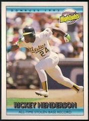 Rickey Henderson Baseball Cards 1992 Donruss Prices