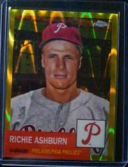 Richie Ashburn [Yellow RayWave] #349 Baseball Cards 2022 Topps Chrome Platinum Anniversary Prices