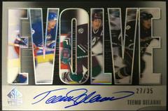 Teemu Selanne [Silver Spectrum Autograph ] #E-16 Hockey Cards 2020 SP Signature Edition Legends Evolve Prices