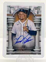 Miguel Cabrera [Orange] Baseball Cards 2023 Topps Tribute Olympus Autographs Prices