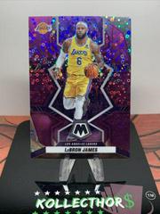 LeBron James [Fast Break Purple] #146 Basketball Cards 2021 Panini Mosaic Prices