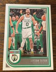 Jayson Tatum [Red Back] Basketball Cards 2022 Panini Hoops Prices
