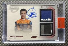 Lando Norris [Red] #DAP-LN Racing Cards 2022 Topps Dynasty Formula 1 Autograph Patch Prices