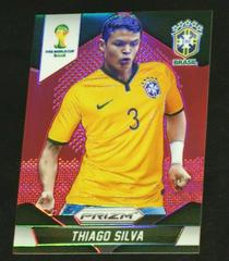 Thiago Silva [Red Prizm] Soccer Cards 2014 Panini Prizm World Cup Prices