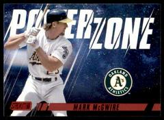 Mark McGwire [Red] #PZ-17 Baseball Cards 2022 Stadium Club Power Zone Prices
