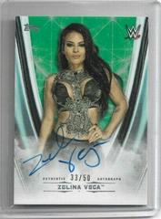 Zelina Vega [Green] Wrestling Cards 2020 Topps WWE Undisputed Autographs Prices