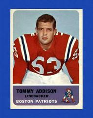 Tommy Addison #9 Football Cards 1962 Fleer Prices