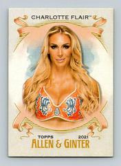 Charlotte Flair #AG-7 Wrestling Cards 2021 Topps Heritage WWE Allen & Ginter Prices