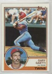Gary Gaetti Baseball Cards 1983 Topps Prices