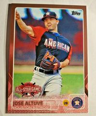 Jose Altuve [Pink] Baseball Cards 2015 Topps Update Prices