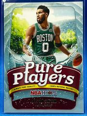 Jayson Tatum [Winter] #9 Basketball Cards 2022 Panini Hoops Pure Players Prices