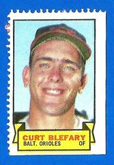Curt Blefary Baseball Cards 1969 Topps Stamps Prices