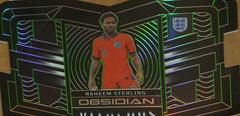 Raheem Sterling [Green] #3 Soccer Cards 2022 Panini Obsidian Vitreous Prices