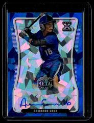 Armando Cruz [Blue Crystal] #BA-AC2 Baseball Cards 2020 Leaf Metal Draft Autographs Prices