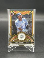 Salvador Perez [Gold] Baseball Cards 2023 Topps Tribute Prices